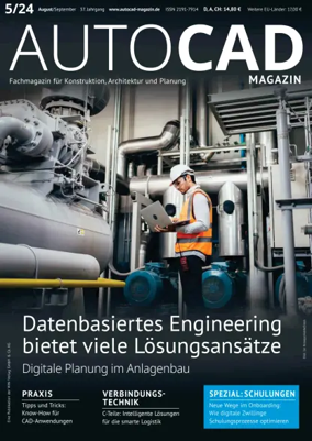 Cover of Autocad and Inventor Magazin