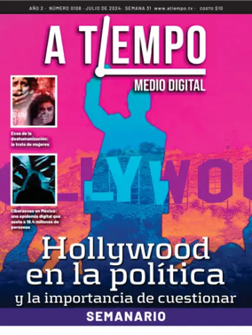 Cover of Semanario A Tiempo