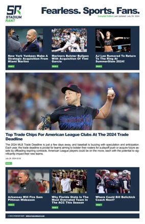 Cover of Stadium Rant