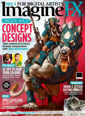 Cover of ImagineFX: Sci-fi & Fantasy Art magazine