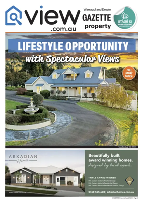 Cover of The Gazette Real Estate