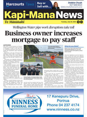 Cover of Kapi-Mana News