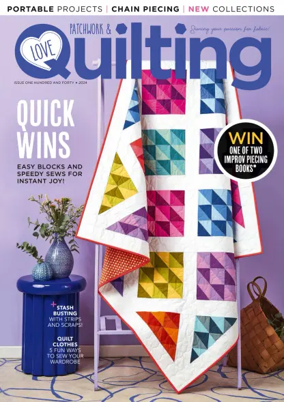 Cover of Love Patchwork & Quilting