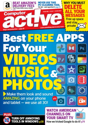 Cover of Computer Active (UK)