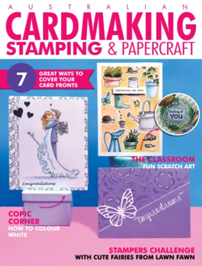 Cover of Australian Cardmaking Stamping & Papercraft