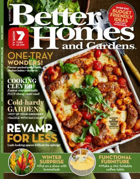 Cover of Better Homes and Gardens (Australia)
