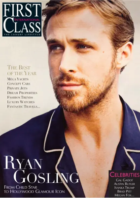 Cover of FIRST CLASS MAGAZINE INTERNATIONAL (ENGLISH)