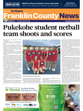 Cover of Franklin County News