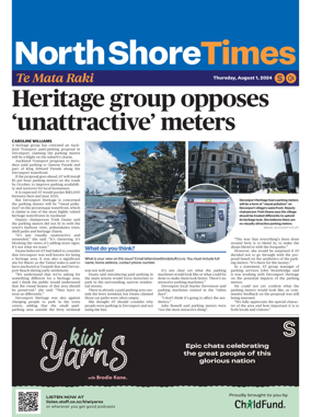 Cover of North Shore Times