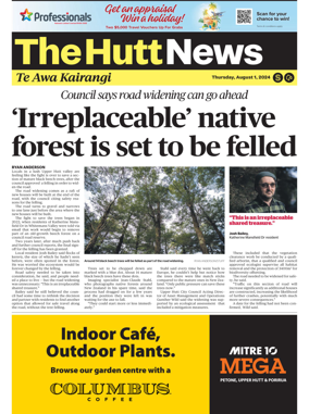 Cover of The Hutt News