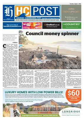 Cover of Waihi Leader