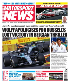 Cover of Motor Sport News