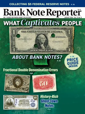Cover of Bank Note Reporter