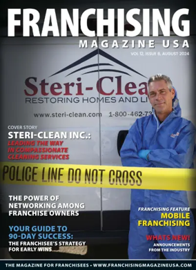 Cover of Franchising Magazine USA