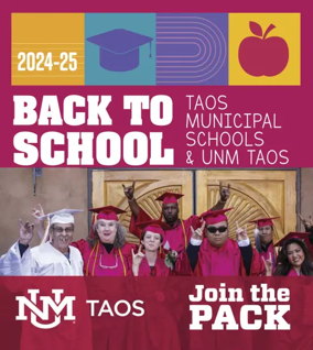 Cover of The Taos News - Back to School