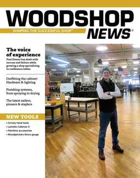 Cover of Woodshop News