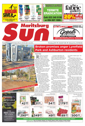 Cover of Maritzburg Sun (South Africa)