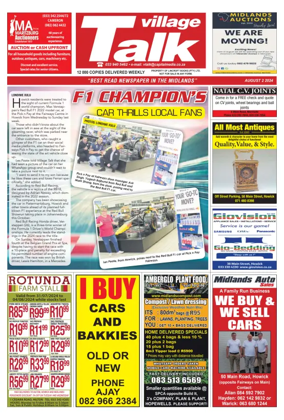 Cover of Village Talk (South Africa)