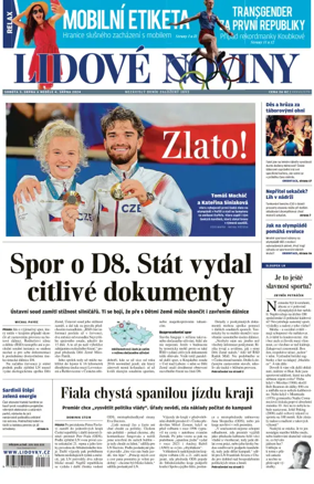 Cover of Lidove noviny