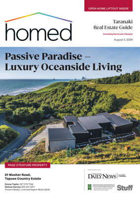 Cover of Property Weekly Taranaki