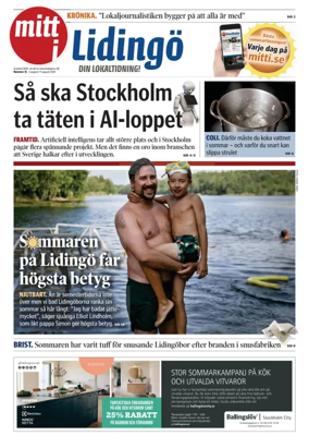 Cover of Mitt i Lidingö