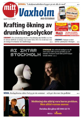 Cover of Mitt i Vaxholm