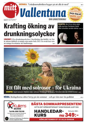 Cover of Vallentuna Nyheter
