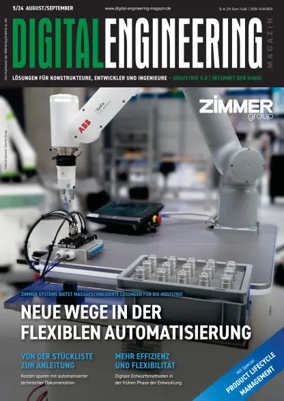 Cover of Digital Engineering Magazin