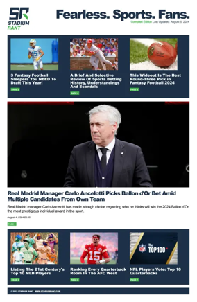 Cover of Stadium Rant