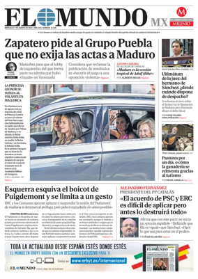Cover of El Mundo