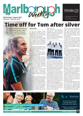 Cover of Marlborough Weekly