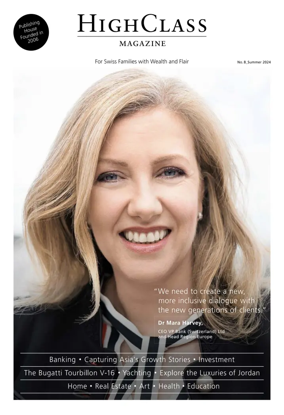 Cover of HighClass Magazine (English)