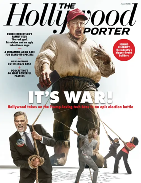 Cover of The Hollywood Reporter (Weekly)