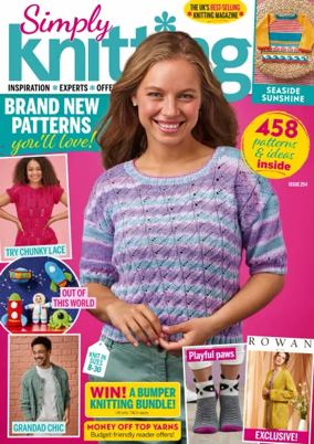 Cover of Simply Knitting