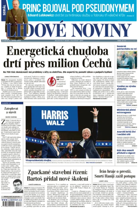 Cover of Lidove noviny