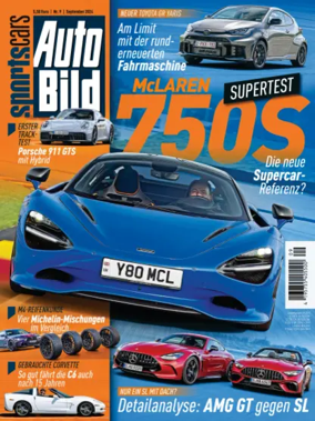 Cover of Auto BILD Sportscars (Germany)