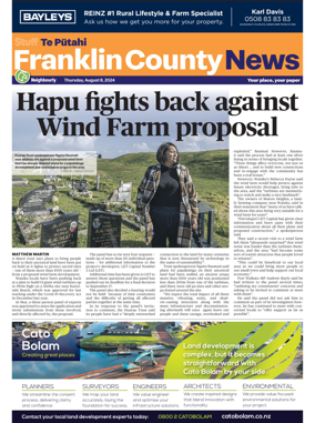 Cover of Franklin County News