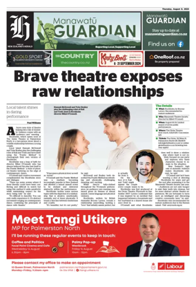 Cover of Manawatu Guardian