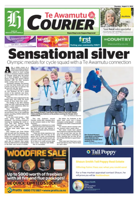 Cover of Te Awamutu Courier