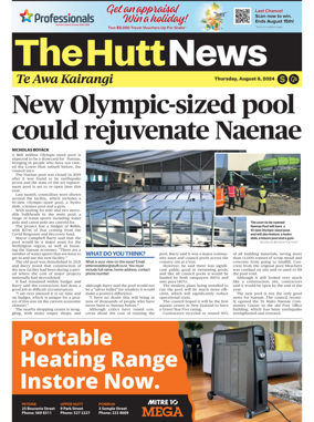 Cover of The Hutt News