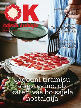 Cover of Odprta Kuhinja for Slovenske Novice