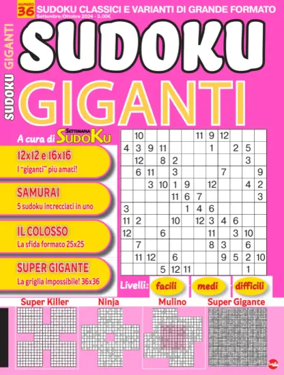 Cover of Sudoku Giganti