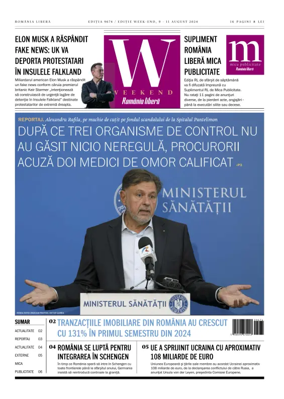 Cover of Romania Libera - Friday Edition