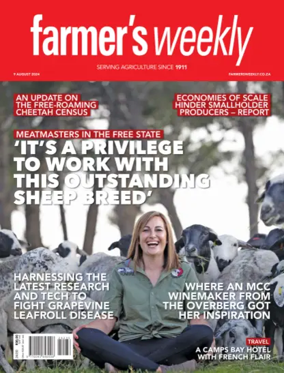 Cover of Farmers Weekly (South Africa)