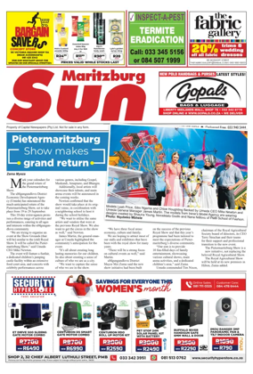 Cover of Maritzburg Sun (South Africa)