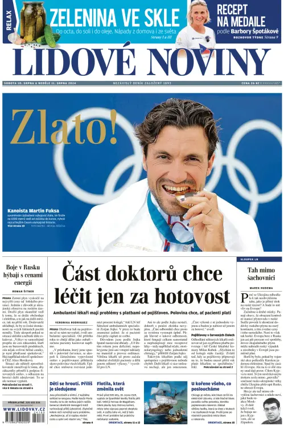 Cover of Lidove noviny