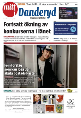 Cover of Danderyds Nyheter