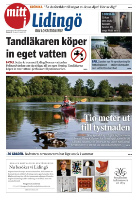 Cover of Mitt i Lidingö