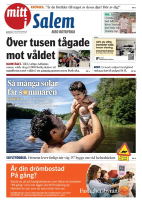 Cover of Mitt i Salem