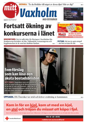 Cover of Mitt i Vaxholm